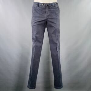 PT01 Size 36 Blue Grey Cotton Blend Chino Casual Pants